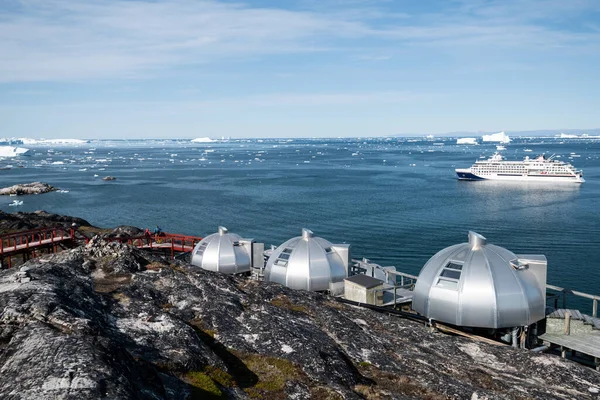 Indah Pandangan Ilulissat Greenland — Stok Foto