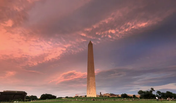 Ουάσιγκτον Μνημείο Στην Ουάσιγκτον Ηνωμένες Πολιτείες Της Αμερικής Ηπα — Φωτογραφία Αρχείου