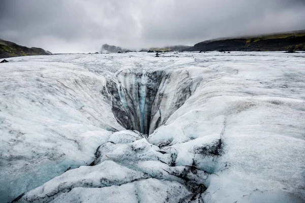 Buzul Üzerindeki Güzel Manzara — Stok fotoğraf