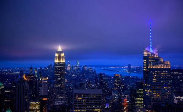 New York City Skyline New York Stati Uniti America — Foto Stock