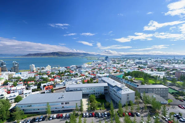 Reykjavík Město Léto Islandu — Stock fotografie
