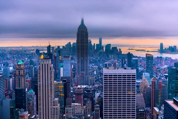 New York City Skyline New York Vereinigte Staaten Von Amerika — Stockfoto