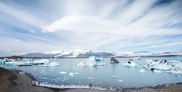 Ледниковая Лагуна Йокульсарлон Исландия — стоковое фото