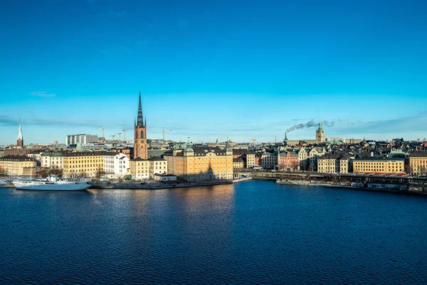 Ciudad Estocolmo Skyline Suecia — Foto de Stock