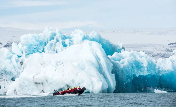 Laguna Ghiacciata Jokulsarlon Islanda — Foto Stock