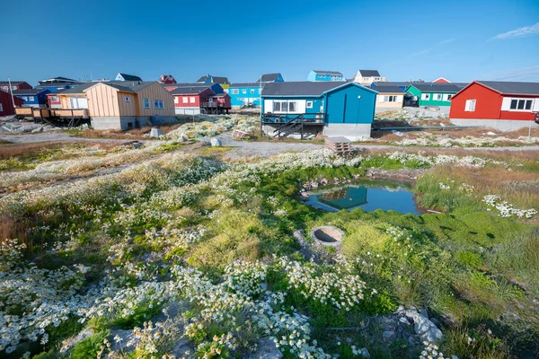 Belas Vistas Ilulissat Groenlândia — Fotografia de Stock