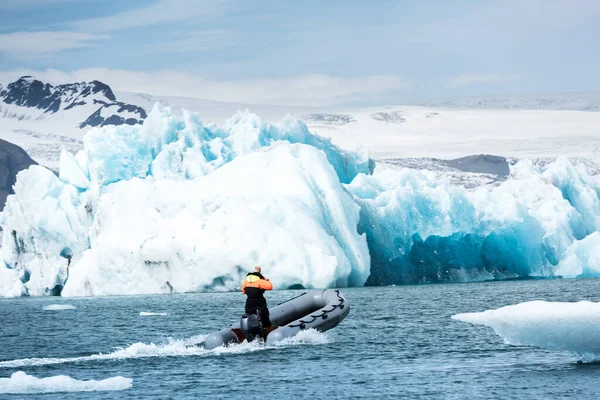 Laguna Hielo Glaciar Jokulsarlon Islandia — Foto de Stock