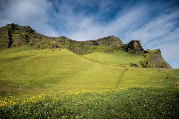 Reynisfjara Black Sand Beach Vik Island — Stockfoto