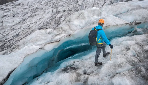 Beau Paysage Sur Glacier — Photo