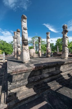 Polonnaruwa, Sri Lanka 'nın tarihi kalıntıları.