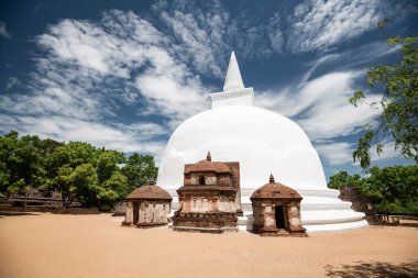 Polonnaruwa, Sri Lanka 'nın tarihi kalıntıları.