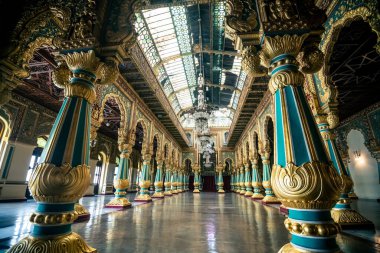 Hindistan 'daki ünlü Mysore Sarayı