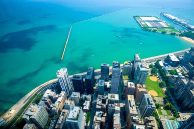 Chicago City silueti, ABD