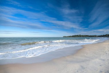 Sri Lanka 'daki güzel sahil manzarası