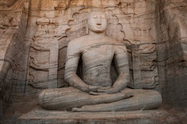 Polonnaruwa, Sri Lanka 'nın tarihi kalıntıları.