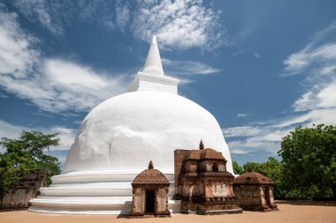 Polonnaruwa, Sri Lanka 'nın tarihi kalıntıları.