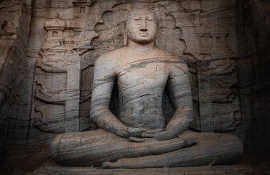 Polonnaruwa, Sri Lanka 'nın tarihi kalıntıları.