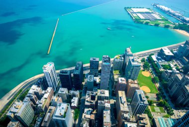 Chicago City silueti, ABD