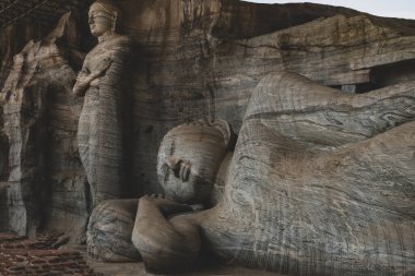 Polonnaruwa, Sri Lanka 'nın tarihi kalıntıları.