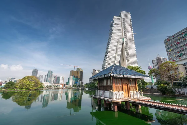 Prachtige Colombo Stadsgebouwen Skyline Sri Lanka — Stockfoto