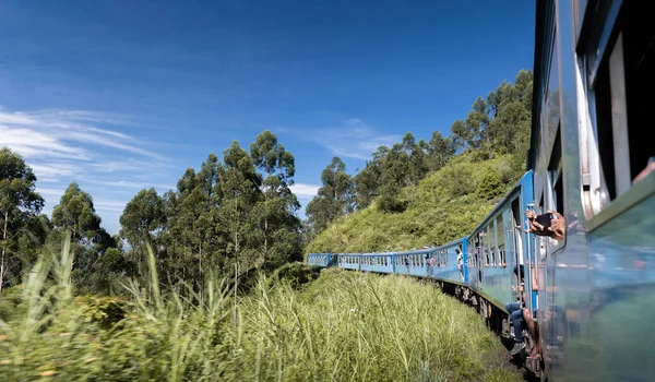 Berömd Tågresa Ella Sri Lanka — Stockfoto