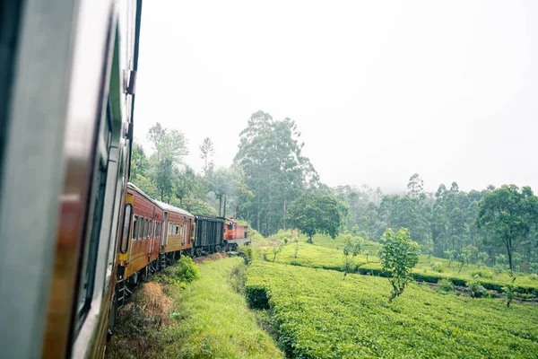 Famoso Viaje Tren Ella Sri Lanka —  Fotos de Stock
