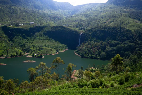 Schöne Landschaft Maskeliya Sri Lanka — Stockfoto