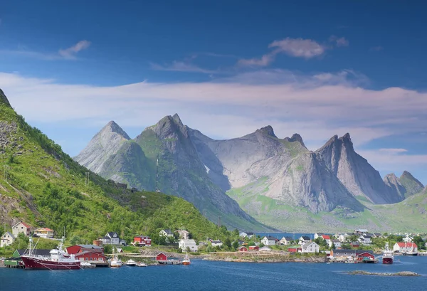 Літо Лофотенських Островах Норвегія — стокове фото