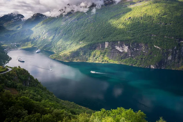 Geiranger Geirangerfjord — स्टॉक फ़ोटो, इमेज