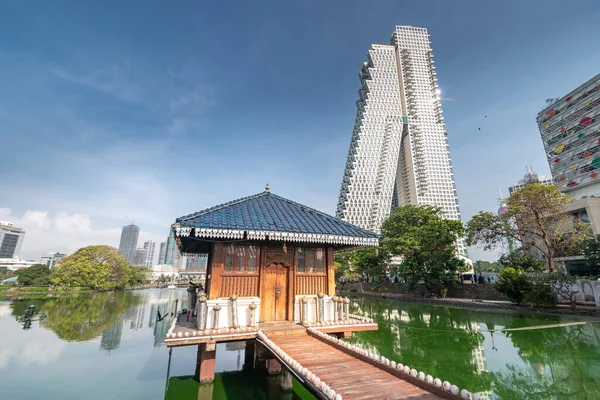 Hermosos Edificios Ciudad Colombo Horizonte Sri Lanka — Foto de Stock