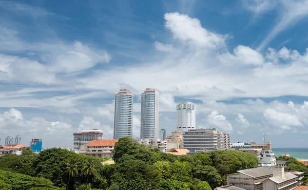 Ciudad Colombo Skyline Sri Lanka —  Fotos de Stock
