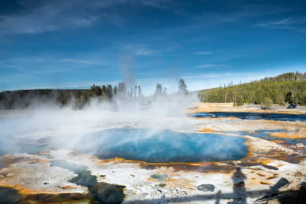 Park Narodowy Yellowstone Usa — Zdjęcie stockowe