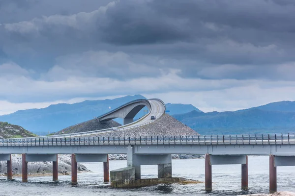 Atlantic Ocean Road Norway — Stock Photo, Image