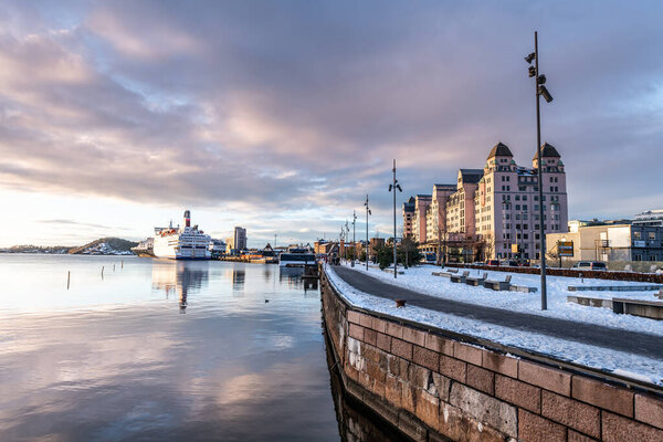 Oslo city in the Winter, Norway