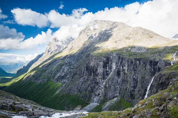Διάσημος Δρόμος Trollstigen Στη Νορβηγία — Φωτογραφία Αρχείου