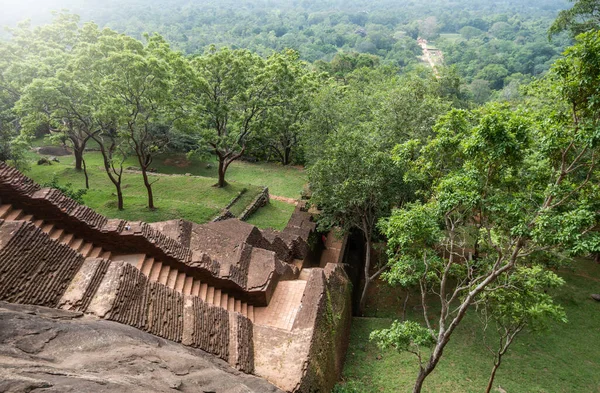 Sigiriya Leeuw Rots Fort Sri Lanka — Stockfoto