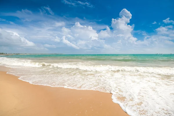 Krásná Plážová Krajina Srí Lance — Stock fotografie