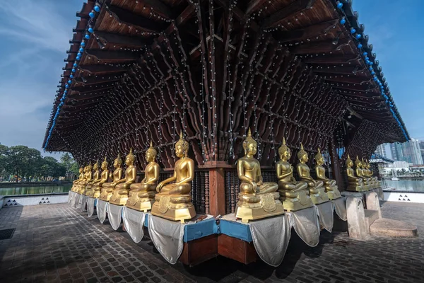 Templo Gangaramaya Seema Malaka Colombo Sri Lanka — Fotografia de Stock