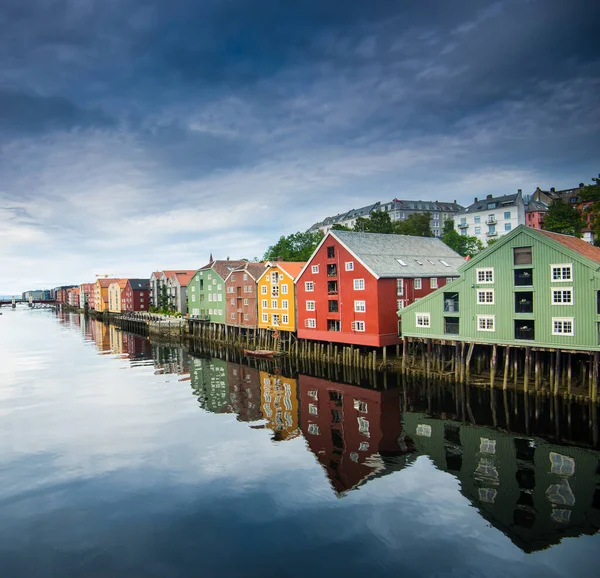 Trondheim Stad Noorwegen — Stockfoto