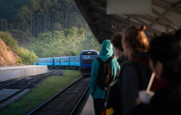 Famoso Viaje Tren Ella Sri Lanka — Foto de Stock