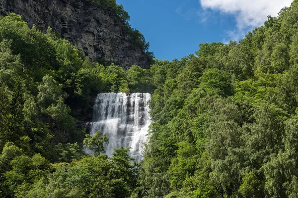 挪威Geirangerfjord Geiranger美丽的风景 — 图库照片