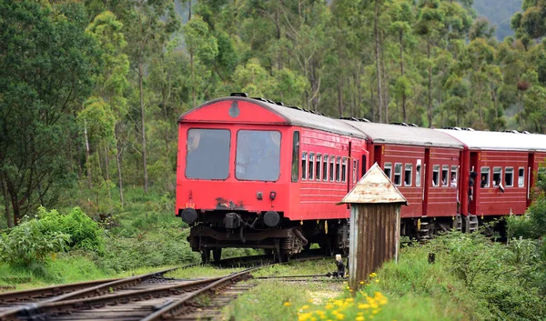 Berühmte Zugfahrt Ella Sri Lanka — Stockfoto