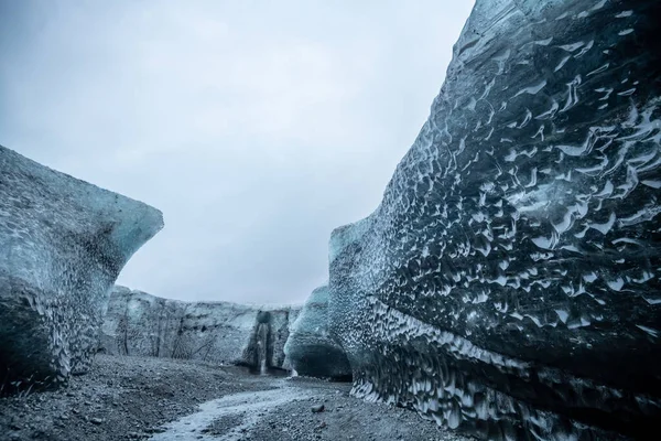 冰川上美丽的风景 — 图库照片
