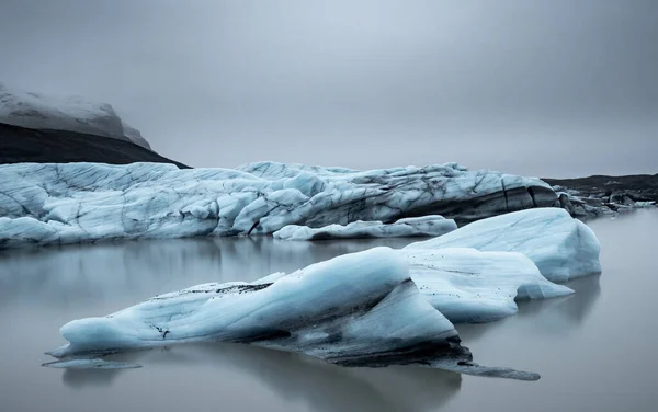 Ledovcová Laguna Jokulsarlon Island — Stock fotografie