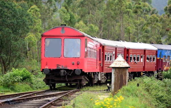 Berömd Tågresa Ella Sri Lanka — Stockfoto