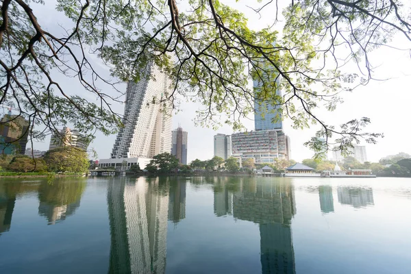 Krásné Budovy Panorama Města Colombo Srí Lance — Stock fotografie