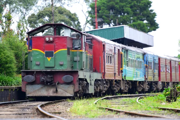 Passeio Trem Famoso Ella Sri Lanka — Fotografia de Stock