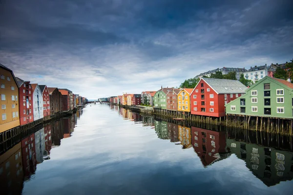 Trondheim Norwegii — Zdjęcie stockowe