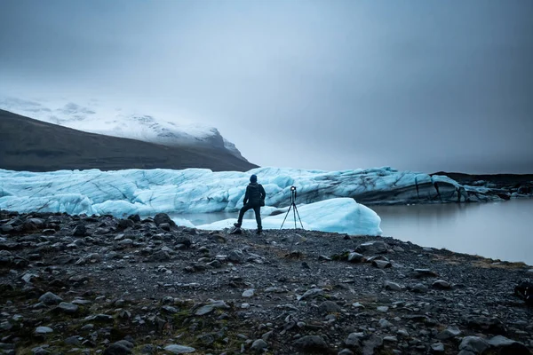Jokulsarlon Gletschereislagune Island — Stockfoto