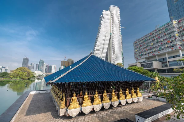 Belos Edifícios Cidade Colombo Skyline Sri Lanka — Fotografia de Stock